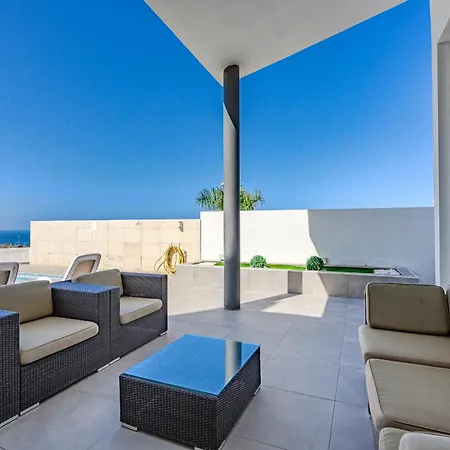 וילה Caterina, Luxury With Heated Pool Ocean View In Adeje, Tenerife