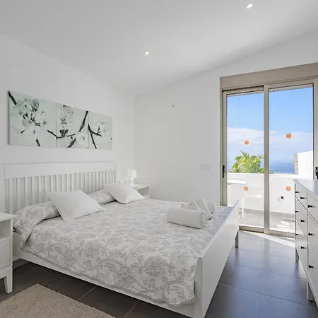 别墅 Caterina, Luxury With Heated Pool Ocean View In Adeje, Tenerife *