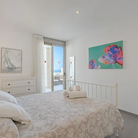 Caterina, Luxury With Heated Pool Ocean View In Adeje, Tenerife 别墅